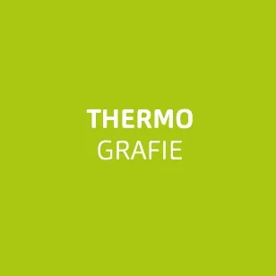 Thermografie-Aufnahme einer Hausfassade